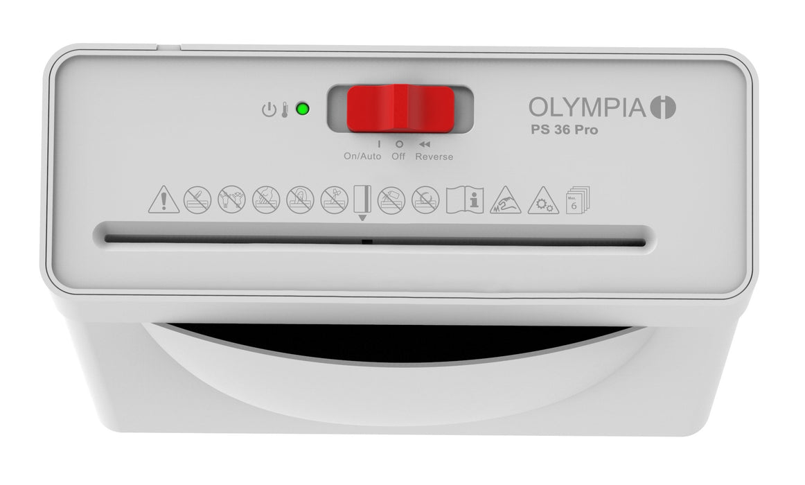 EAN 4030152955947 - Olympia PS 36 Pro triturador de papel Corte en tiras 72 dB Blanco imagen 4