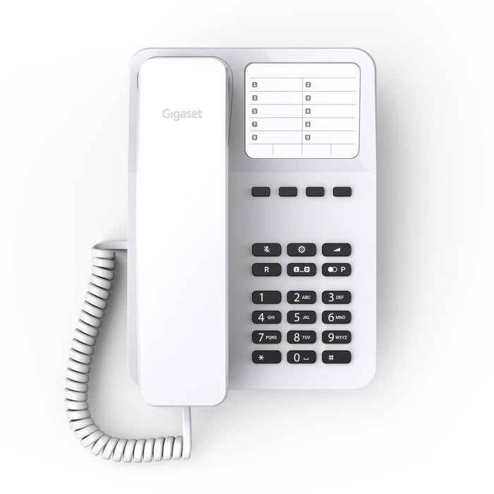 EAN 4250366868837 - Gigaset DESK 400 Teléfono analógico Blanco imagen 5