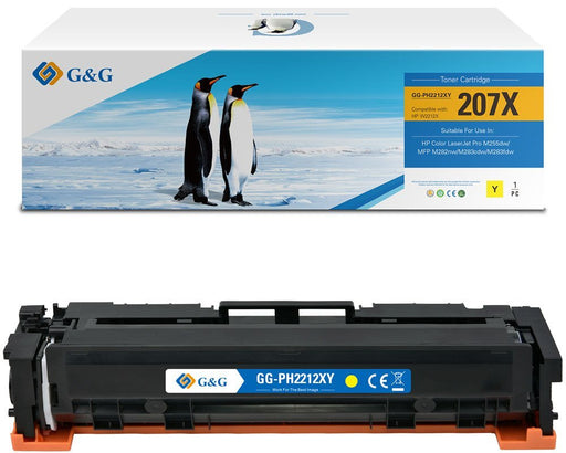 EAN 6941784709052 - G&G NT-PH2212XY cartucho de tóner 1 pieza(s) Compatible Amarillo imagen 1