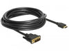EAN 4043619855865 - DeLOCK 85586 adaptador de cable de vídeo 5 m DVI-D HDMI tipo A (Estándar) Negro imagen 2