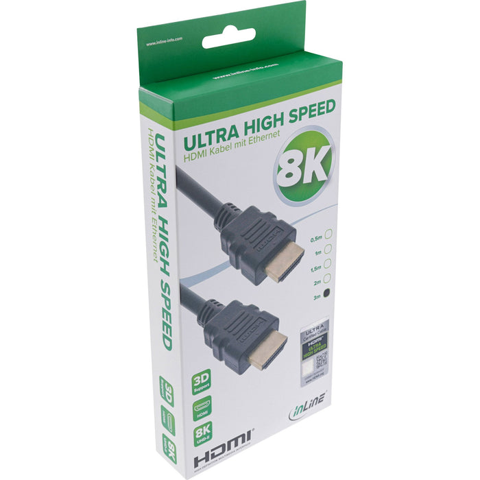 EAN 4043718296460 - InLine 17955A cable HDMI 0,5 m HDMI tipo A (Estándar) Negro imagen 7