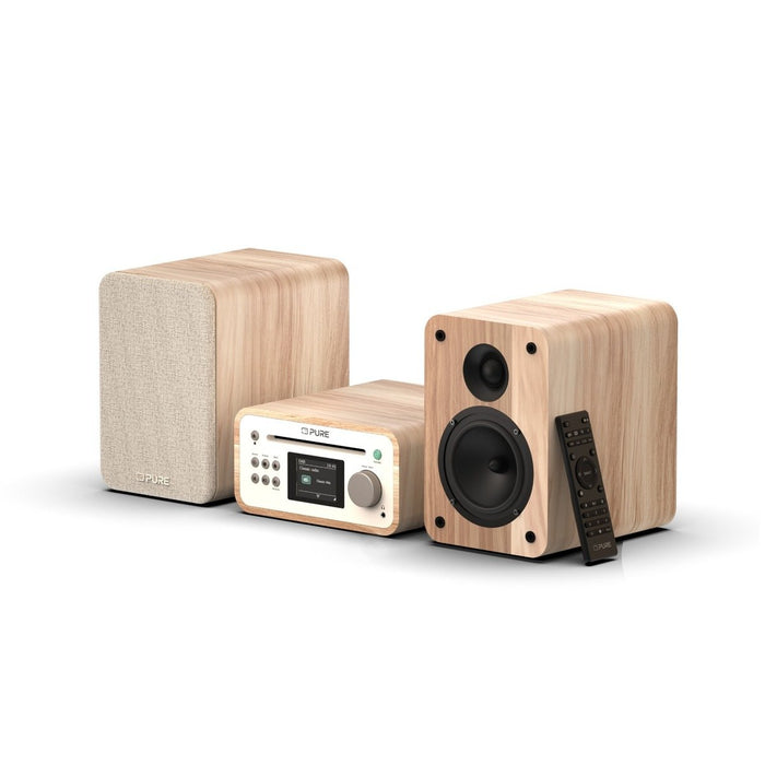 EAN 759454301859 - Pure Classic Stereo Mini Microcadena de música para uso doméstico 40 W Roble, Blanco imagen 3