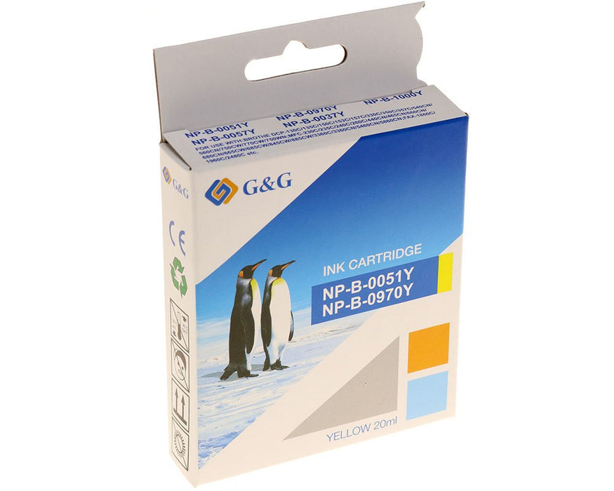 EAN 6941784780242 - G&G 14542 cartucho de tinta 1 pieza(s) Compatible Amarillo imagen 4