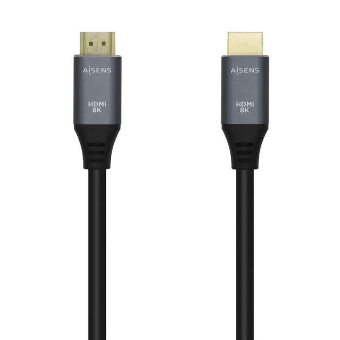 EAN 8436574704655 - AISENS A150-0429 cable HDMI 3 m HDMI tipo A (Estándar) Negro, Gris imagen 1