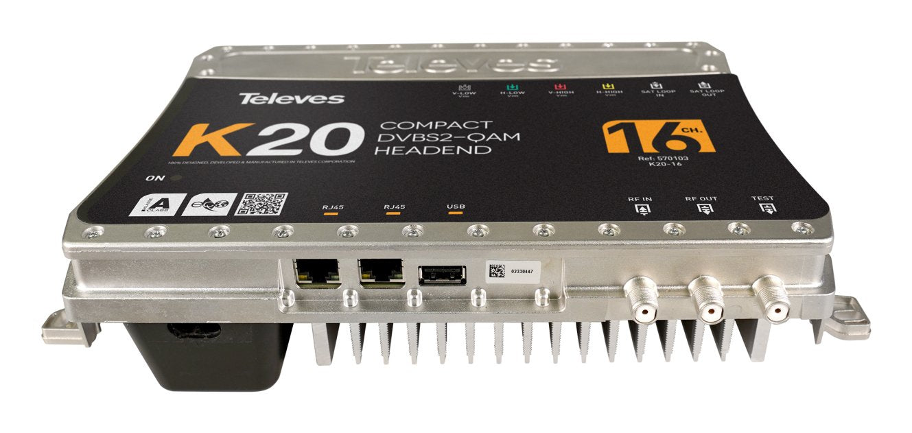 EAN 8424450212738 - Televes K20 Cabecera digital imagen 3
