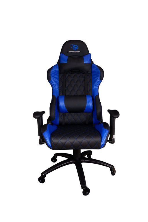 EAN 8436556143823 - Deep Gaming Deep Command II Silla para videojuegos de PC Asiento acolchado Negro, Azul imagen 1