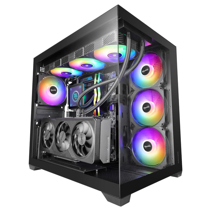 EAN 8435693114390 - Mars Gaming MCV5 carcasa de ordenador Midi Tower Negro imagen 2