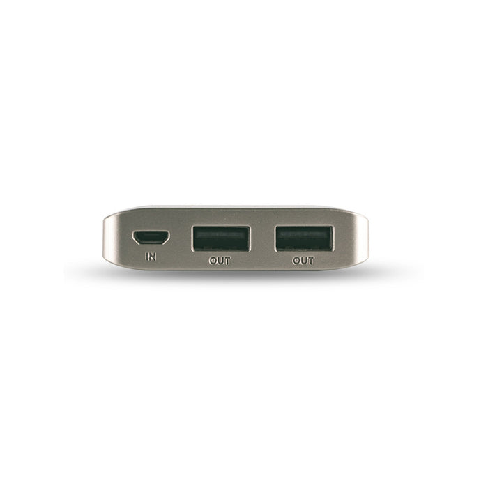 EAN 4040895005762 - RealPower PB-8000 Fashion Polímero de litio 8000 mAh Negro, Champán imagen 2