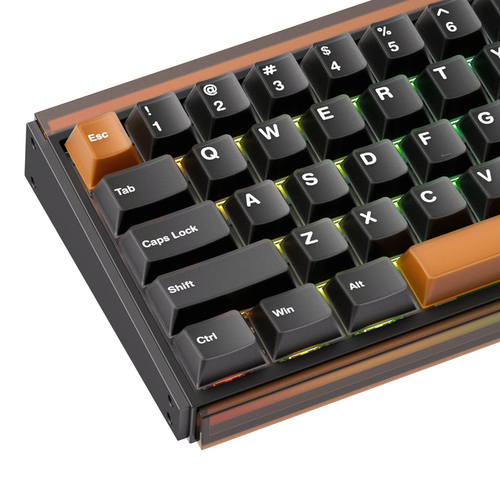 EAN 6978414651801 - Akko Ray68 HE teclado Juego USB + RF Wireless + Bluetooth QWERTY Inglés de EE. UU. Negro imagen 4