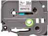EAN 0012502626305 - Brother TZE-S241 cinta para impresora de etiquetas Negro sobre blanco TZ imagen 2