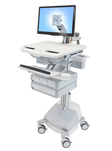 EAN 698833043983 - Ergotron StyleView Aluminio, Gris, Blanco Panel plano Carro multimedia imagen 1