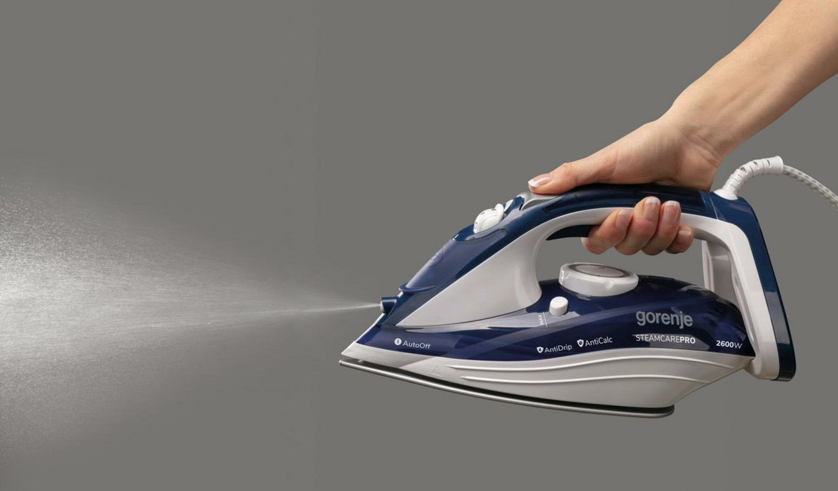 EAN 3838782404733 - Gorenje SIH2600BLC plancha Plancha a vapor Suela de cerámica 2600 W Azul imagen 13