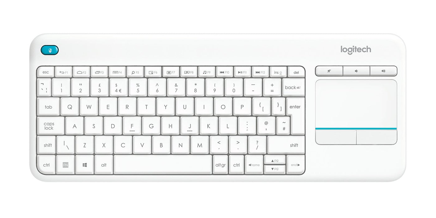 EAN 5099206059368 - Logitech 920-007138 teclado Universal RF inalámbrico QWERTY Español Blanco imagen 1