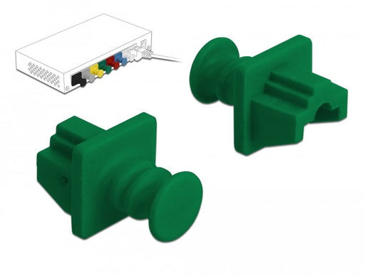EAN 4043619865123 - DeLOCK 86512 tapón antipolvo para puerto 10 pieza(s) RJ-45 imagen 2