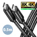 EAN 8595247909404 - Axagon cable USB USB4 Gen 3x2 0,5 m USB C Negro imagen 1