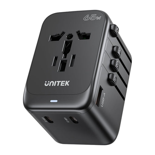 EAN 4894160052032 - UNITEK P1122ABK01 adaptador de enchufe eléctrico Universal Negro imagen 1