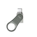 EAN 0886576019772 - Silicon Power Mobile C80 unidad flash USB 32 GB USB Type-A / USB Type-C 3.2 Gen 1 (3.1 Gen 1) Titanio imagen 3