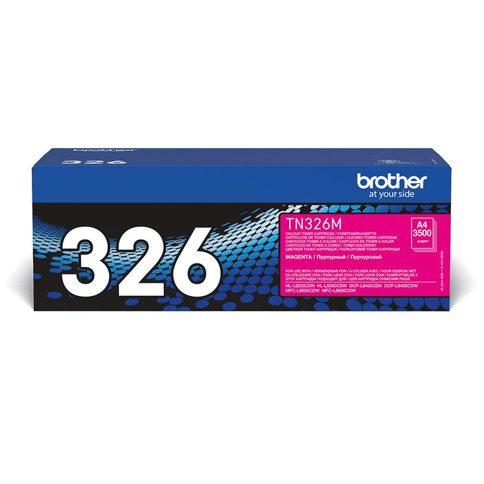 EAN 4977766735032 - Brother TN-326M cartucho de tóner 1 pieza(s) Original Magenta imagen 1