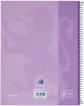 EAN 8412771035426 - Oxford 400138325 cuaderno y block A4+ 80 hojas Lila imagen 2