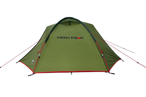 EAN 4001690101950 - High Peak Woodpecker 3 3 personas(s) Verde, Rojo Tienda de cúpula/iglú imagen 4