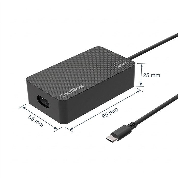 EAN 8436624424243 - CoolBox COO-NB65-UC adaptador e inversor de corriente Universal Negro imagen 6