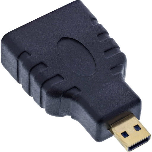 EAN 4043718179442 - InLine 17690D cambiador de género para cable HDMI A female HDMI D Negro imagen 2