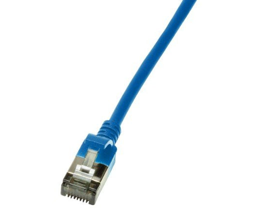 EAN 4052792053715 - LogiLink Slim U/FTP cable de red Azul 5 m Cat6a U/FTP (STP) imagen 1