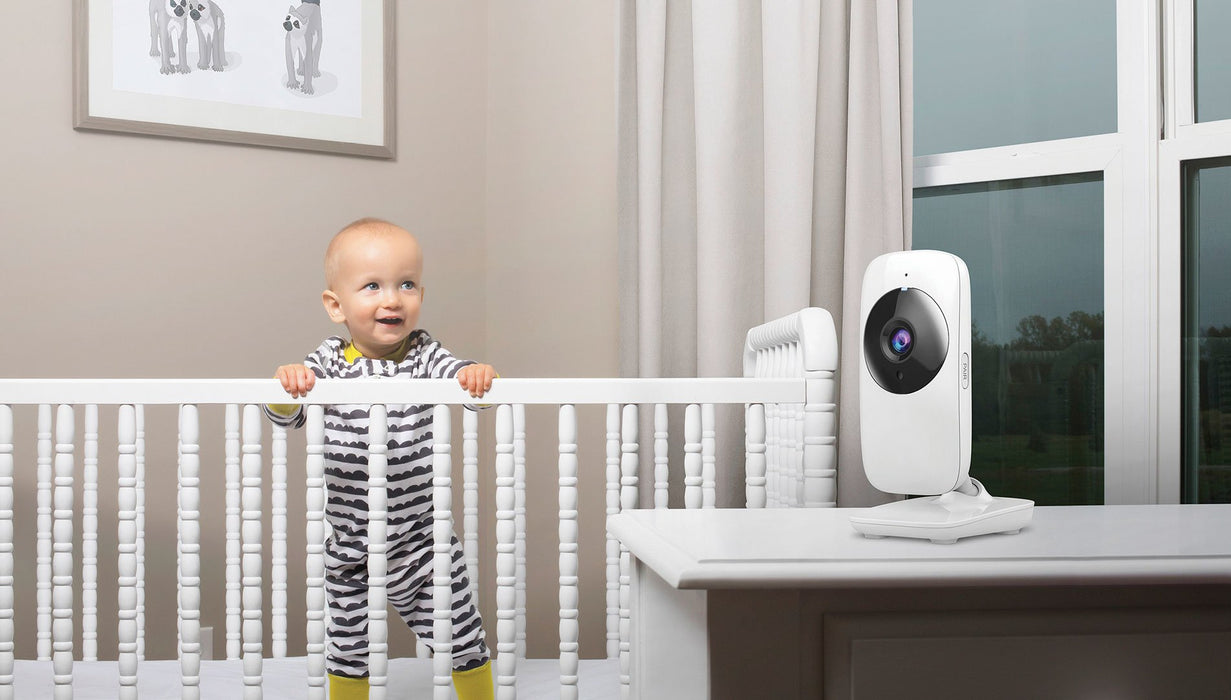 EAN 5055374710081 - Motorola VM481 video-monitor para bebés 300 m FHSS Blanco imagen 5