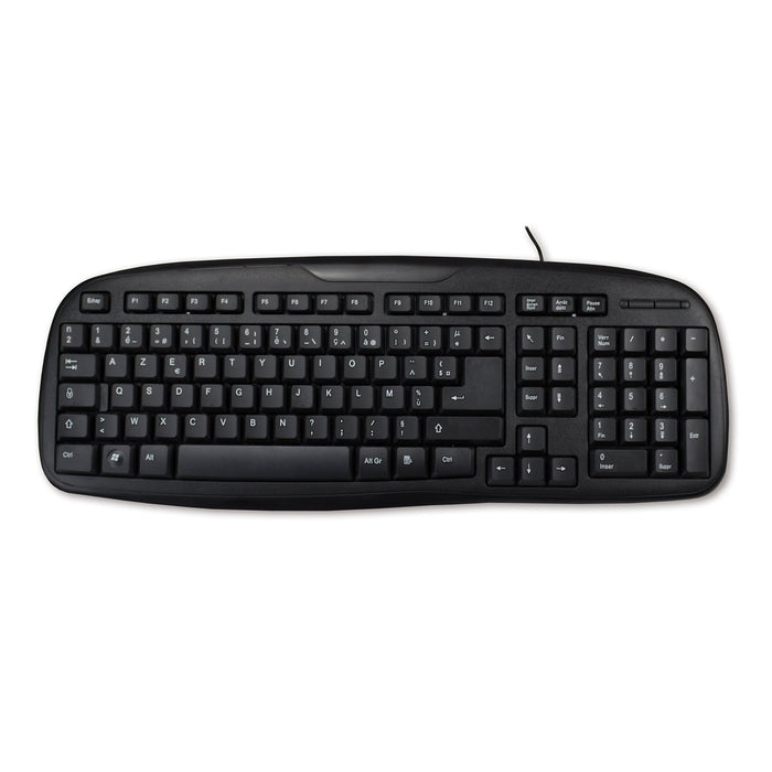EAN 3700224736729 - MCL ACK-298/N teclado Universal USB AZERTY Francés Negro imagen 2