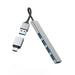EAN 4047443497666 - Hama 00200141 hub de interfaz USB 3.2 Gen 1 (3.1 Gen 1) Type-A 5000 Mbit/s Gris imagen 3