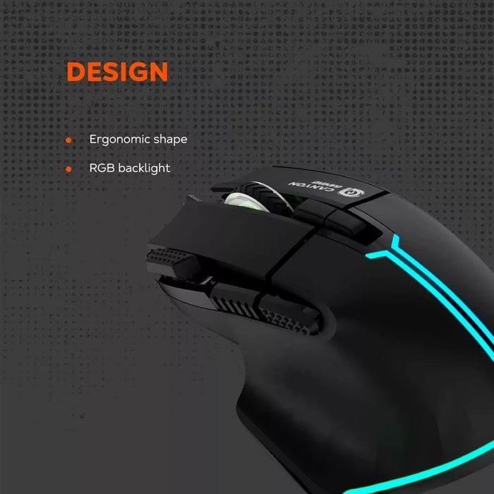 EAN 5291485015596 - Canyon Gaming Mouse Fortnax GM-636 ratón Juego mano derecha USB tipo A Óptico 20000 DPI imagen 8