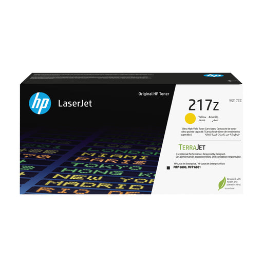 EAN 0196337061699 - HP 217Z Ylw Original LaserJet Toner Crtg cartucho de tóner 1 pieza(s) imagen 1