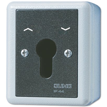 EAN 4011377880009 - JUNG 834.28G interruptor eléctrico Interruptor de control con teclas Negro, Blanco imagen 1