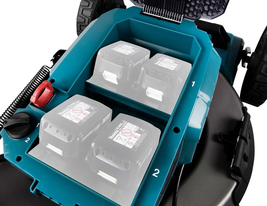 EAN 88381894432 - Makita DLM530Z cortadora de césped Cortacésped de empuje a gasolina Batería Negro, Azul imagen 11