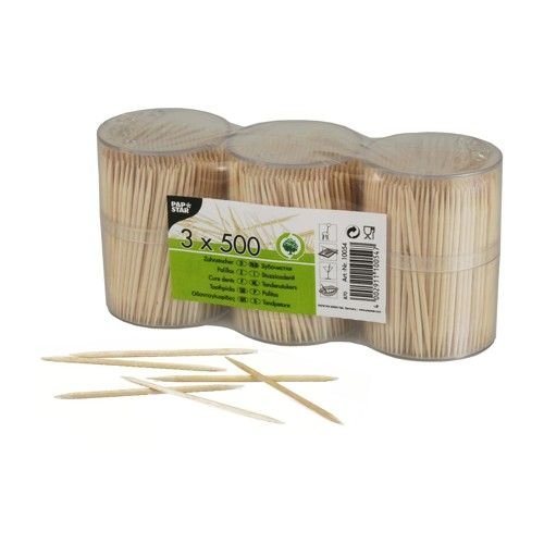 EAN 4002911100547 - Papstar 10054 palillo de madera Alrededor 1500 pieza(s) imagen 1