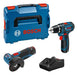 EAN 4059952686981 - Bosch GSR 12V-15 + GWS 12V-76 +2 batteries 2 Ah + GAL 12V-40 (L) Professional Batería imagen 1