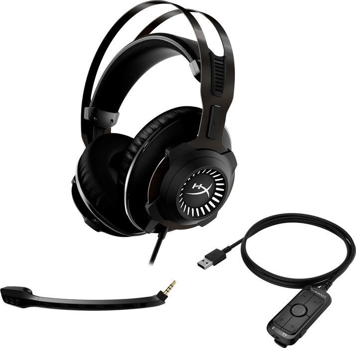 EAN 196188047873 - HyperX Cloud Revolver - Gaming Headset + 7.1 (Gunmetal) Alámbrico Diadema Juego Negro imagen 6