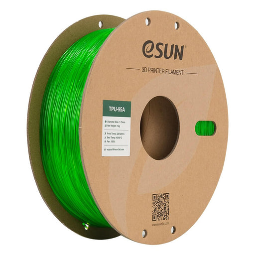 EAN 6922572277076 - eSUN TPU-95A Termoplástico de poliuretano (TPU) Verde 1 kg imagen 1