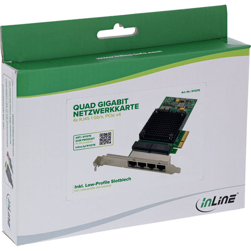 EAN 4043718341658 - InLine 51127E tarjeta y adaptador de interfaz Interno imagen 1