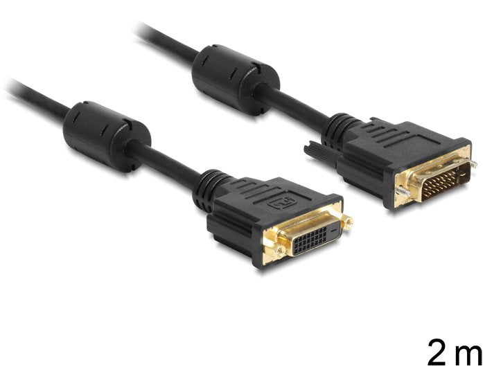 EAN 4043619831869 - DeLOCK DVI-D/DVI-D 2m cable DVI Negro imagen 1