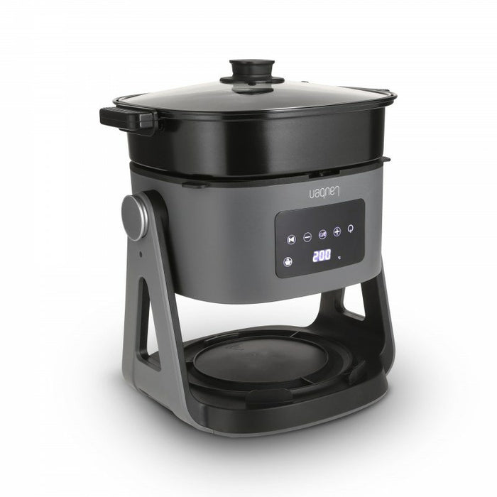 EAN 4260645681170 - Lauben LBAFMGGAF55BA freidora Sencillo 5,5 L 1500 W Freidora de aire caliente Gris imagen 5