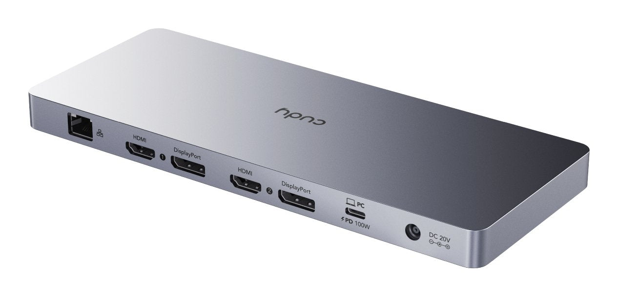EAN 6971690793098 - Cudy CS700 base para portátil y replicador de puertos Acoplamiento USB 3.2 Gen 2 (3.1 Gen 2) Type-C Gris, imagen 4