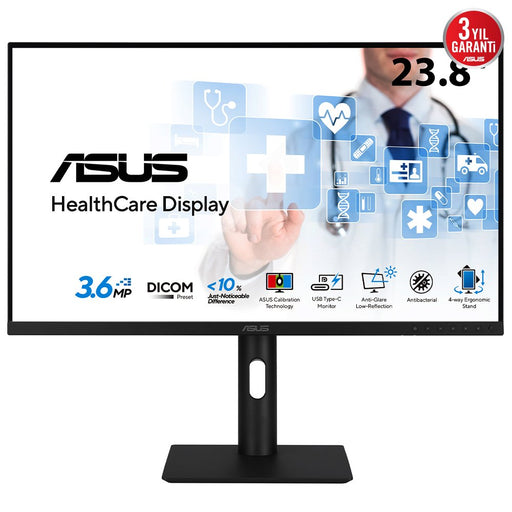 EAN 4711387308189 - ASUS HA2441A pantalla para PC 60,5 cm (23.8") 2560 x 1440 Pixeles Quad HD LCD Negro imagen 1