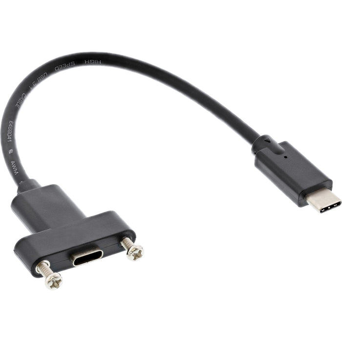 EAN 4043718257133 - InLine 33441G cable USB USB 3.2 Gen 1 (3.1 Gen 1) 0,2 m USB C 5 Gbit/s Negro imagen 1