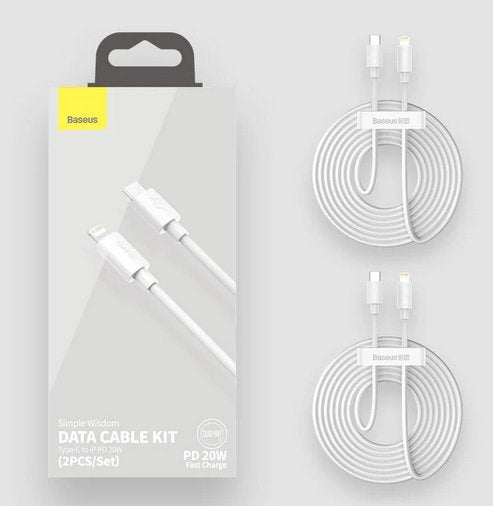 EAN 6953156230323 - Baseus TZCATLZJ-02 cable de conector Lightning 1,5 m Blanco imagen 2