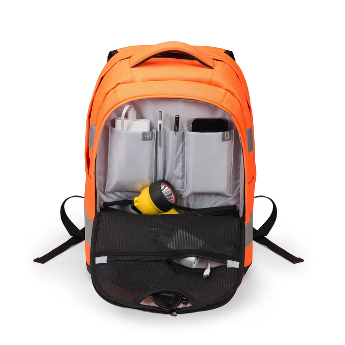 EAN 7640239422261 - DICOTA Hi-Vis V2 mochila Mochila de senderismo Naranja Tereftalato de polietileno (PET), Termoplástico de imagen 7