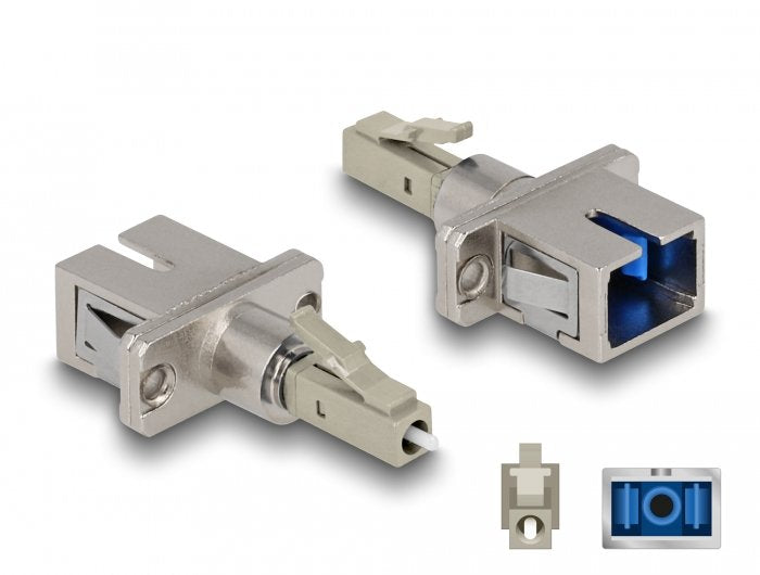 EAN 4043619879458 - DeLOCK 87945 adaptador de fibra óptica LC/SC 1 pieza(s) Beige imagen 1