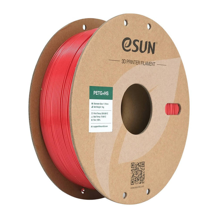 EAN 6922572204935 - eSUN PETG+HS Polietileno tereftalato glico (PETG) Rojo 1 kg imagen 1