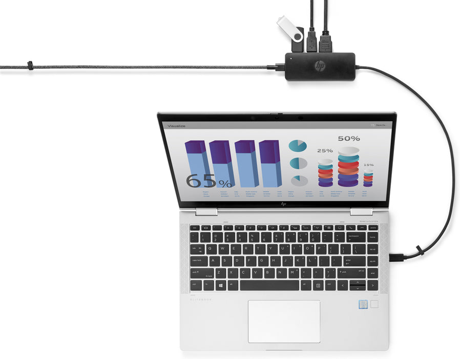 EAN 0195122815479 - HP USB-C Travel Hub G2 Alámbrico USB 3.2 Gen 1 (3.1 Gen 1) Type-C Negro imagen 5