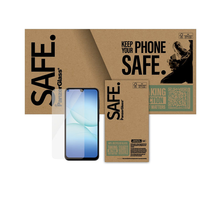 EAN 5715685017520 - PanzerGlass SAFE. by ® Screen Protector Samsung Galaxy M17 5G | M36 5G | A17 4G | A17 5G | M16 5G | F16 5 imagen 2